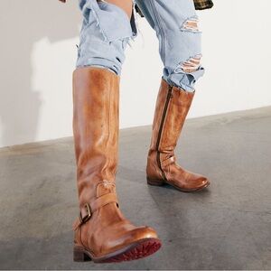 BED STU Clover Leather Boots - Free People